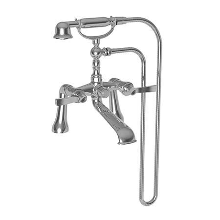Newport Brass Tub and Hand shower Set, Polished Chrome, Deck 2590-4273/26